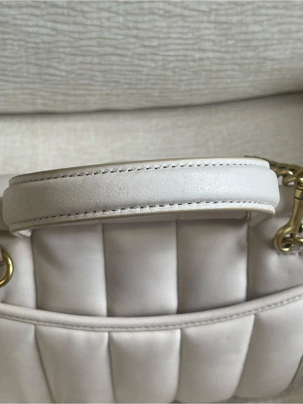 Coach Willis18 Top Handle Turnlock Quilted Crossbody Special Edition Gold Chain